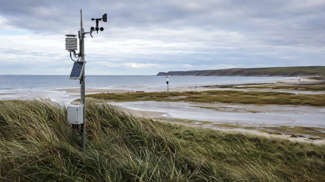 air pressure measurement weather network