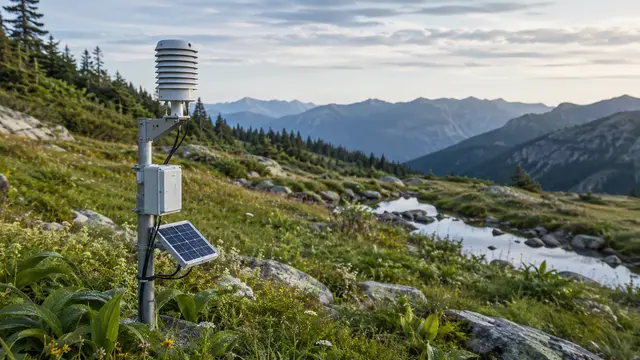 How Do Weather Websites Measure Local Air Pressure Changes?